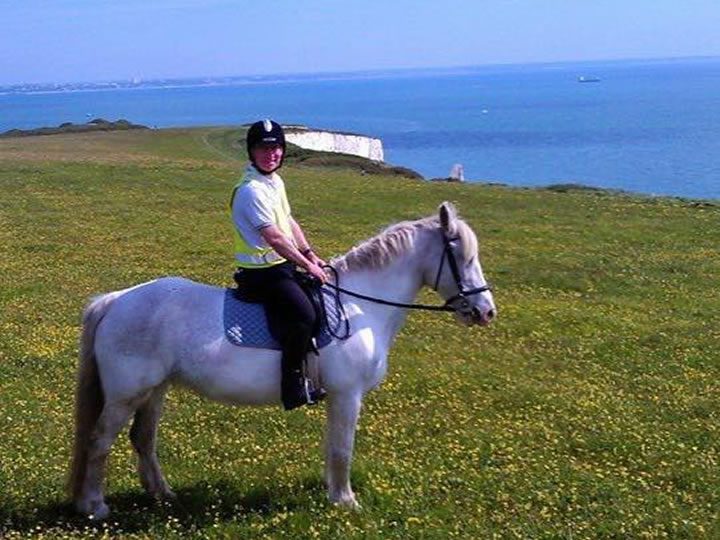 Riding to Old Harry Rocks with Studland Stables in Dorset